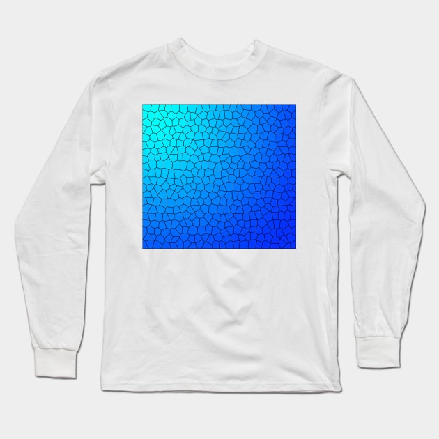 Glass broken blue Long Sleeve T-Shirt by Tshirtstory